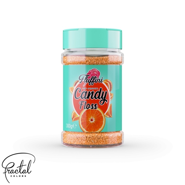 Cotton Candy - Flavored Sugar - Orange